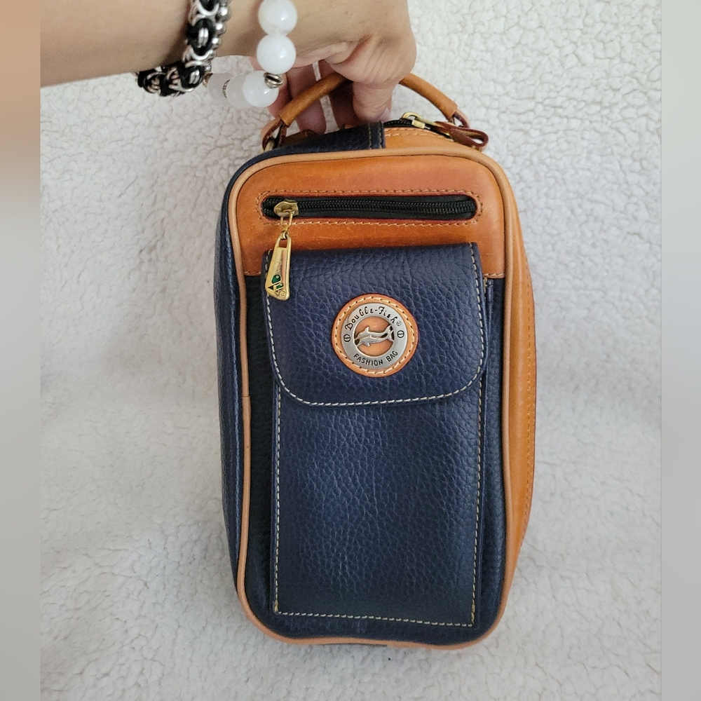 💢💢Final💢💢 VINTAGE Double-Fish Fashion Hand/Pouch Bag